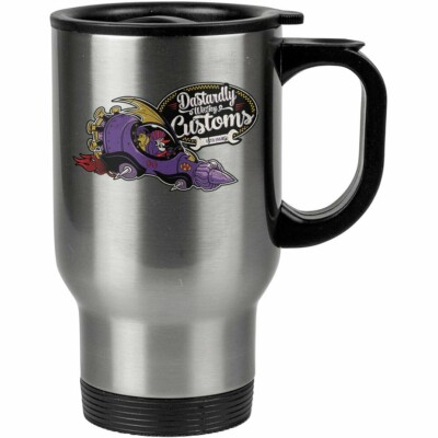 Caneca Térmica Corrida Maluca Muttley E Dick Vigarista 500ml Inox