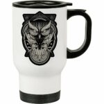 Caneca Térmica Coruja Alquimia 500ml Branca