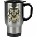 Caneca Térmica Coruja Olhos De Quem Vê 500ml Inox