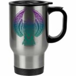 Caneca Térmica Coruja Rei 500ml Inox