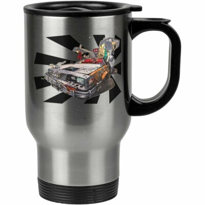 Caneca Térmica De Volta Para O Futuro Ratos Do Tempo 500ml Inox