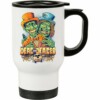Caneca Térmica Debi E Lóide Zombie 500ml Branca