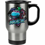 Caneca Térmica Dino Rock 500ml Inox