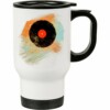 Caneca Térmica Disco De Vinil Retro Music Vintage 500ml Branca