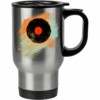Caneca Térmica Disco De Vinil Retro Music Vintage 500ml Inox