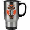 Caneca Térmica Dj Coruja Mesa De Som 500ml Inox