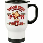 Caneca Térmica Donkey Kong Fight Club 500ml Branca