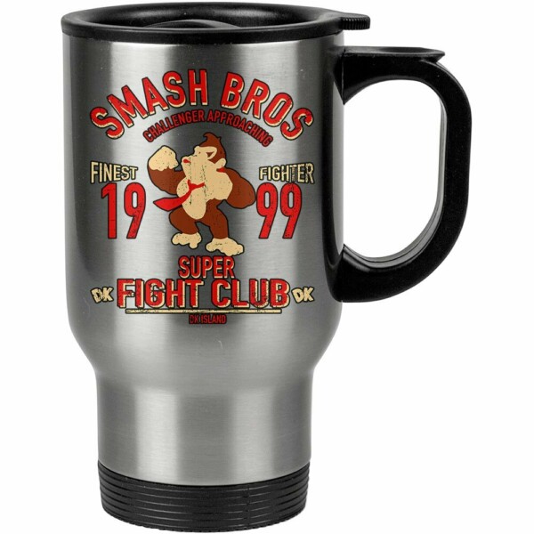 Caneca Térmica Donkey Kong Fight Club 500ml Inox