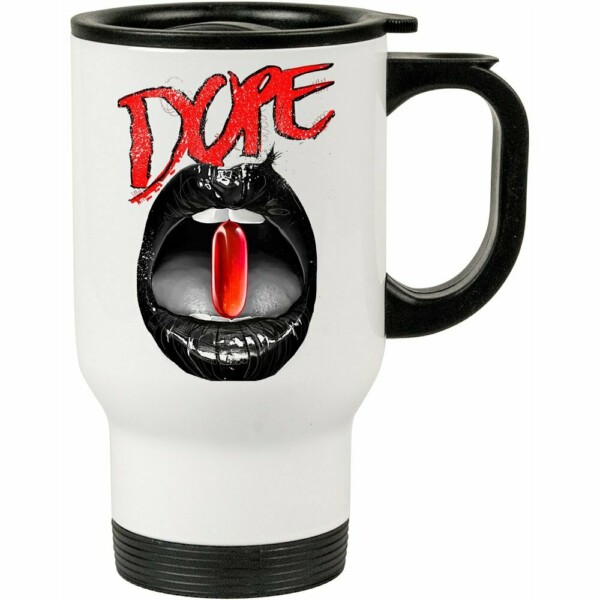 Caneca Térmica Dope Matrix 500ml Branca
