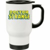 Caneca Térmica Doutor Estranho  V02 500ml Branca