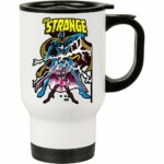 Caneca Térmica Doutor Estranho V03 500ml Branca