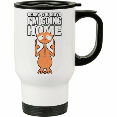 Caneca Térmica Et O Extraterrestre 500ml Branca