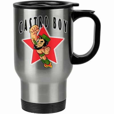 Caneca Térmica Fidel Castro Boy 500ml Inox