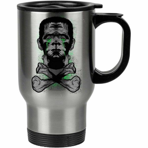 Caneca Térmica Frankenstein Chorando 500ml Inox