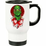 Caneca Térmica Frankenstein Holiday 500ml Branca