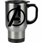 Caneca Térmica Os Vingadores Logo v01 500ml Inox