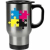 Caneca Térmica Quebra Cabeça Cmyk 500ml Inox
