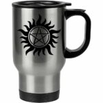 Caneca Térmica Supernatural Tatuagem Anti-possessão 500ml Inox