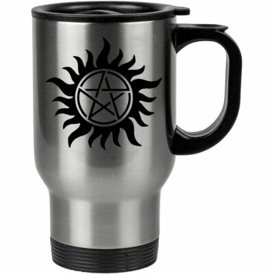 Caneca Térmica Supernatural Tatuagem Anti-possessão 500ml Inox