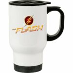 Caneca Térmica The Flash Logo V02 500ml Branca
