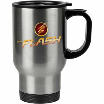 Caneca Térmica The Flash Logo V02 500ml Inox
