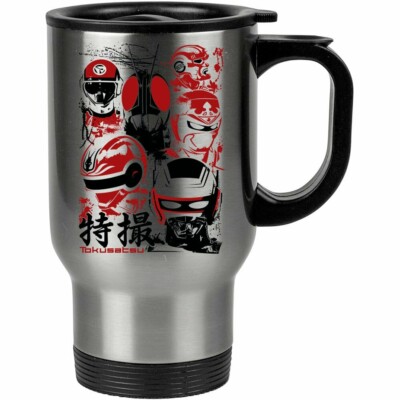 Caneca Térmica Tokusatsu Personagens 500ml Inox