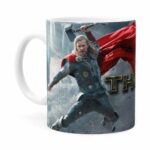 Caneca Thor Filme 3d Print Branca