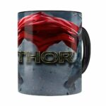 Caneca Thor Filme 3d Print Preta