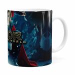 Caneca Thor The Dark World Filme Branca