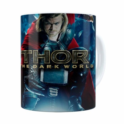Caneca Thor The Dark World Filme Branca