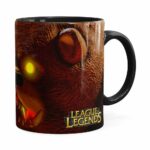 Caneca Tibbers 3d Print League Of Legends Preta