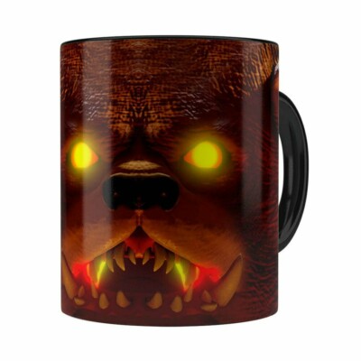 Caneca Tibbers 3d Print League Of Legends Preta