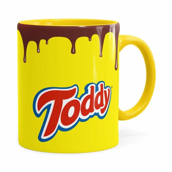 Caneca Toddy Porcelana Amarela