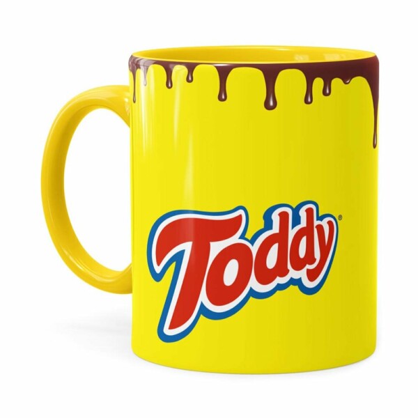 Caneca Toddy Porcelana Amarela