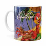 Caneca Zé Carioca E Donald Retrô 3d Print Branca