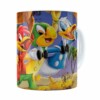 Caneca Zé Carioca E Donald Retrô 3d Print Branca
