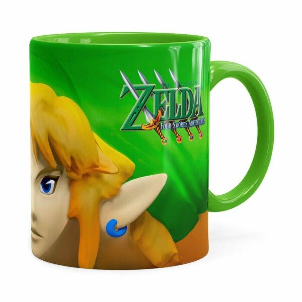 Caneca Zelda 3d Print Games Verde Claro