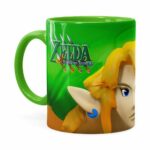 Caneca Zelda 3d Print Games Verde Claro