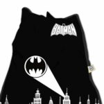 Capa De Almofada Batman Gottam City Sign 115x90cm