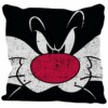 Capa De Almofada Frajola Big Face Looney Tunes