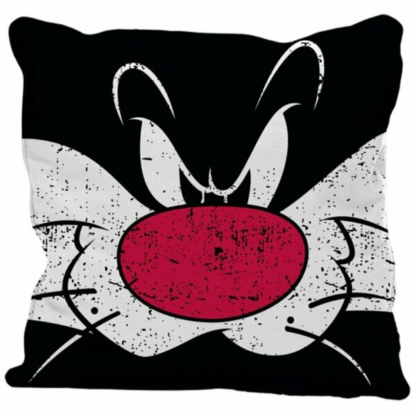Capa De Almofada Frajola Big Face Looney Tunes
