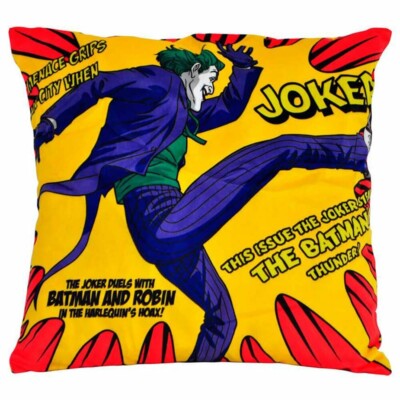 Capa De Almofada Joker Kiking Amarelo 45x45cm