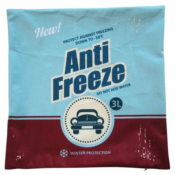 Capa De Almofada Loft Anti Freeze Azul 45x45cm