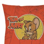 Capa De Almofada Tom And Jerry Mad Mouse 45x45cm