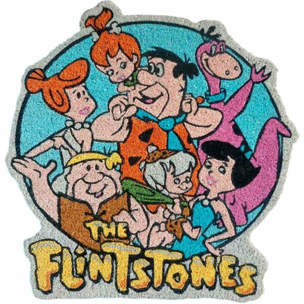 Capacho Flintstones All Family Happy 63x60cm
