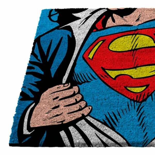 Capacho Superman Colorido 75x45cm