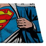 Capacho Superman Colorido 75x45cm
