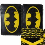 Carteira Batman Logo Preto E Amarelo