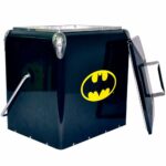Cooler De Bebidas Batman Logo Preto