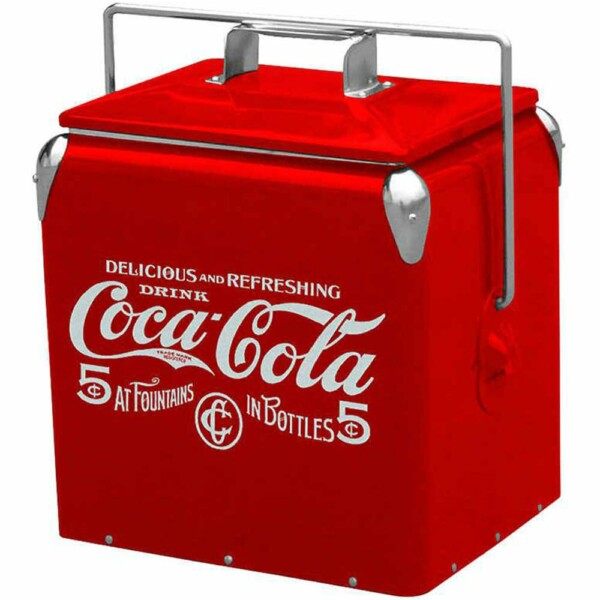 Cooler De Bebidas Coca-cola 5 Cents 36cm